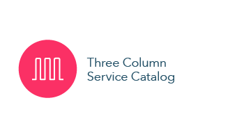 ThreeColumnServiceCatalog icon